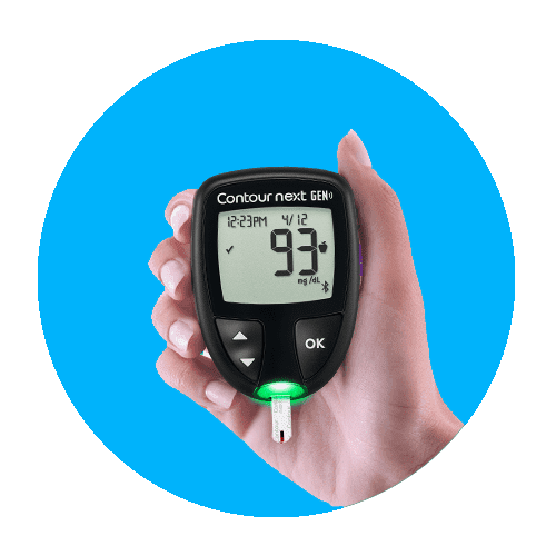 The CONTOUR NEXT GEN blood glucose meter