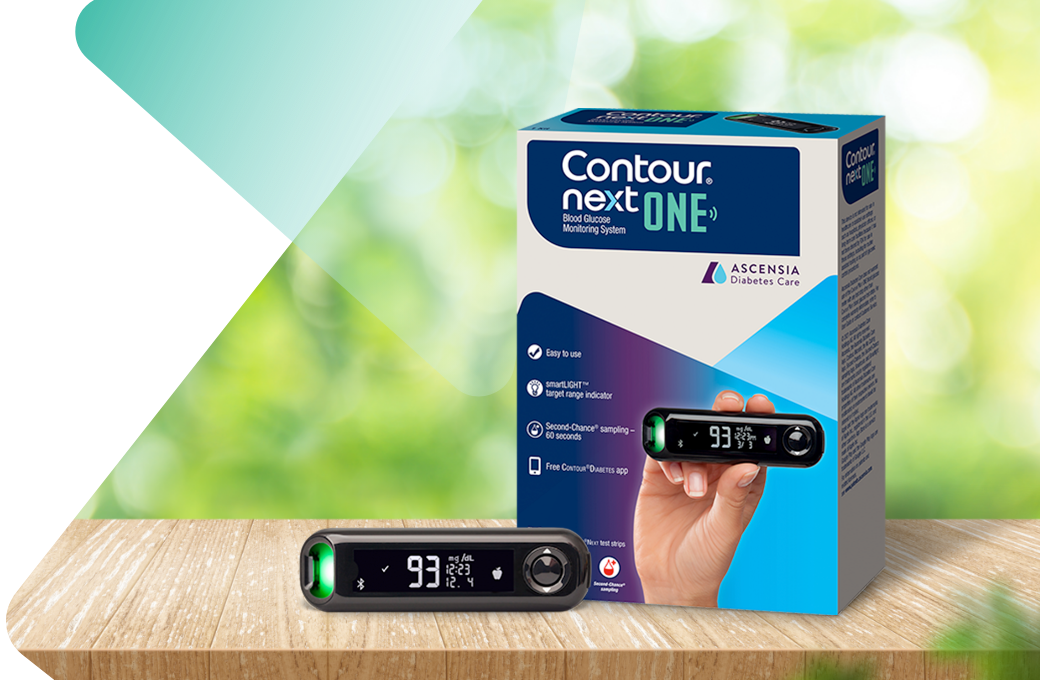 CONTOUR NEXT ONE BLOOD GLUCOSE MONITORING SYSTEM ~ WIRELESS METER AND APP  SYSTEM