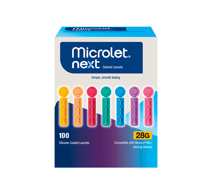 Pack of MICROLET lancets
