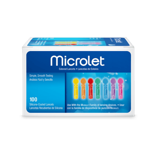 Pack of MICROLET lancets