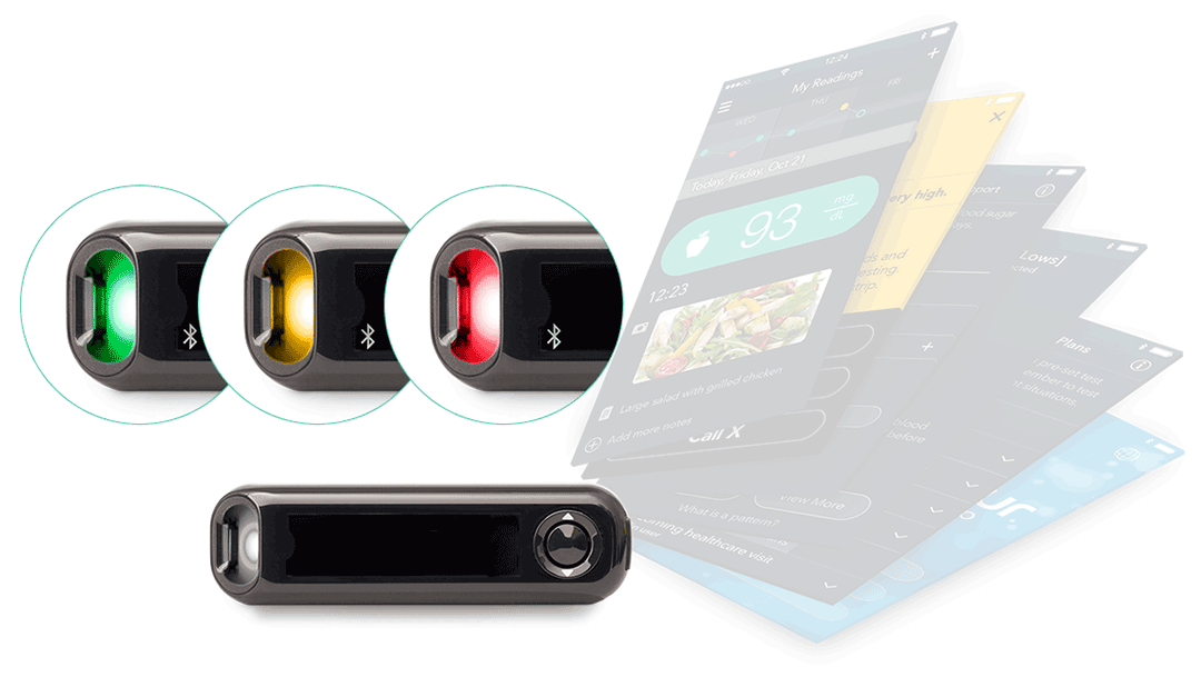 Target range indicators use streamlined color coding